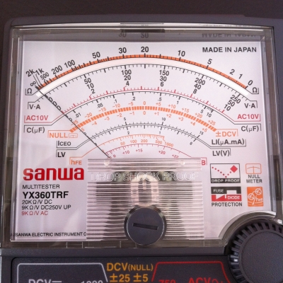 มัลติมิเตอร์ SANWA รุ่น YX360TRF Made In Japan
