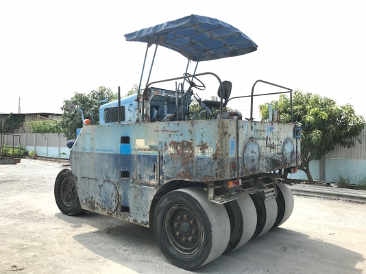 ขายรถบดล้อยางWATANABEรุ่นWP15WEนำเข้าญี่ปุ่น ไม่เคยใช้งานในไทยมีเอกสารพร้อม สภาพดีพร้อมใช้งานขายถูกๆ Line: Jiraroj2909