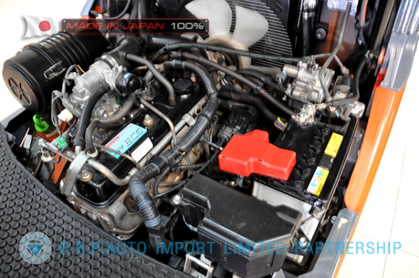 ขายรถโฟล์คลิฟท์มือสอง TOYOTA รุ่น 8FG18-31116 นำเข้าจากประเทศญี่ปุ่น 100\% ไม่เคยใช้งานในไทย