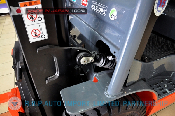 ขายรถโฟล์คลิฟท์มือสอง TOYOTA รุ่น 8FG18-31116 นำเข้าจากประเทศญี่ปุ่น 100\% ไม่เคยใช้งานในไทย