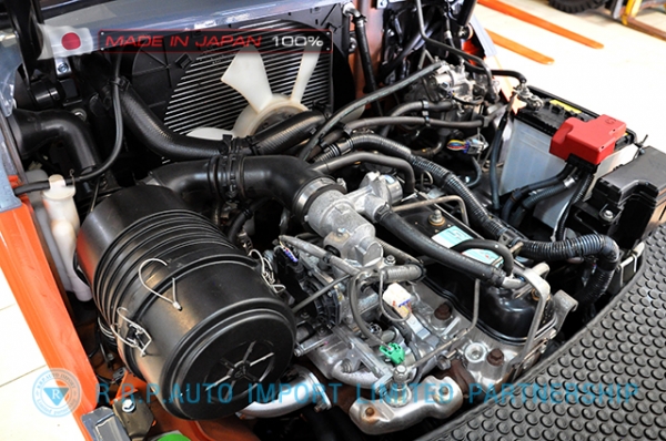 ขายรถโฟล์คลิฟท์มือสอง TOYOTA รุ่น 8FG18-31116 นำเข้าจากประเทศญี่ปุ่น 100\% ไม่เคยใช้งานในไทย