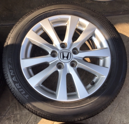 ล้อแม็ก Honda Civic FB ขอบ 16 พร้อมยาง Bridgestone 205-55-16 ปลายปี 12