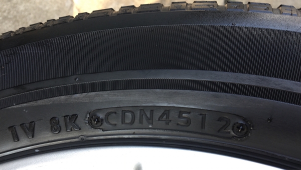 ล้อแม็ก Honda Civic FB ขอบ 16 พร้อมยาง Bridgestone 205-55-16 ปลายปี 12