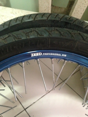 ขายล้อZEED Professional RIM พร้อมยางนอกยางใน ขายล้อZEED Professional RIM พร้อมยางนอกยางใน