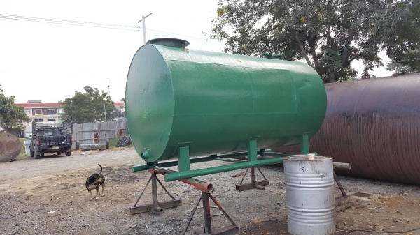 ถังน้ำมันขนาด 5100 ลิตรเหล็กหนา 6 มิล ถังน้ำมันขนาด 5100 ลิตรเหล็กหนา 6 มิล