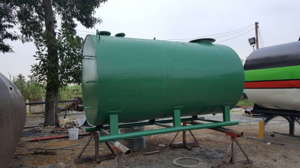 ถังน้ำมันขนาด 5100 ลิตรเหล็กหนา 6 มิล