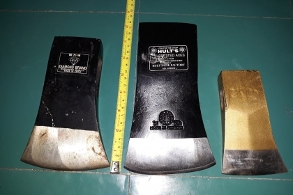 ขายหัวขวานตราเสือMADE IN SWEDEN. ขนาดใหญ่ 3 1/2ปอน เก่าเก็บ