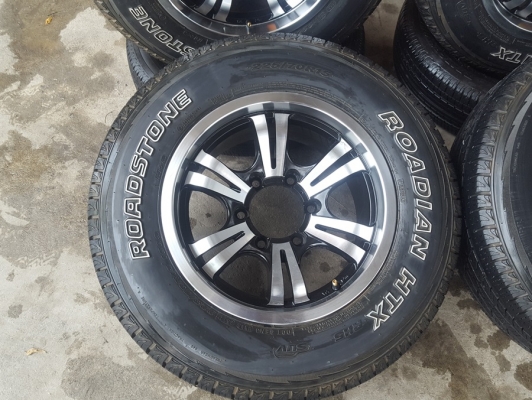 ล้อขอบ15 6รู139 กว้าง8 ยาง225/70/15 ปี14 4 ล้อ ล้อขอบ15 6รู139 กว้าง8 ยาง225/70/15 ปี14 4 ล้อ