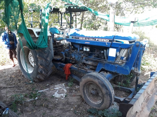 Ford 6600 T3 เครื่องดี ใช้งานได้ปกติ เอกสารเล่มทะเบียน