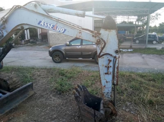 รถแบคโฮเล็ก KX026+รถลาก