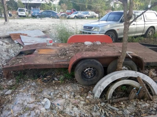 รถแบคโฮเล็ก KX026+รถลาก