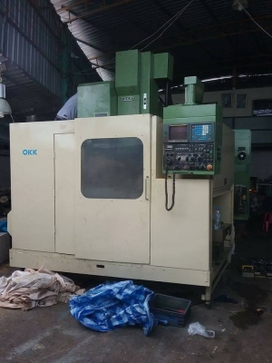 เครื่อง CNC M/C " OKK "Japan Fanuc O-MC