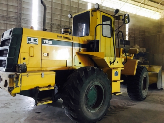 รถตักล้อยาง Kawasaki.70.ZIV (มือ2ไทย)รถสวยนางฟ้า Hight Class เอกสารพร้อมโอน