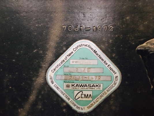 รถตักล้อยาง Kawasaki.70.ZIV (มือ2ไทย)รถสวยนางฟ้า Hight Class เอกสารพร้อมโอน รถตักล้อยาง Kawasaki.70.ZIV (มือ2ไทย)รถสวยนางฟ้า Hight Class เอกสารพร้อมโอน