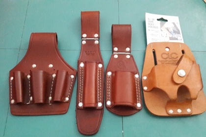 ขายกระเป๋าหนังใส่เครื่องมือ ใส่ค้อน ชุด4ชิ้น MADE IN USA. &amp;JAPAN