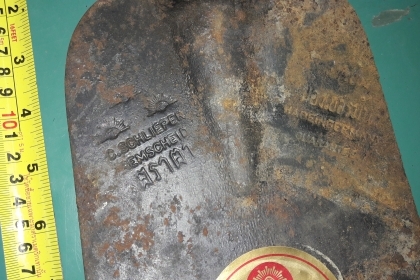 ขายจอบตราตาMADE IN GERMANY.ขนาด3 1/2ปอน ใหม่เก่าเก็บ