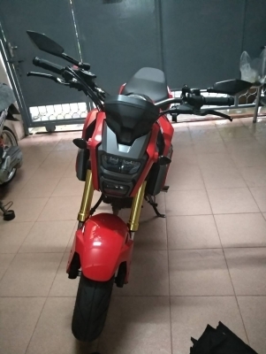 ขายดาวน์ MSX 125SF สีแดง ปี2016