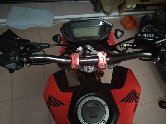 ขายดาวน์ MSX 125SF สีแดง ปี2016