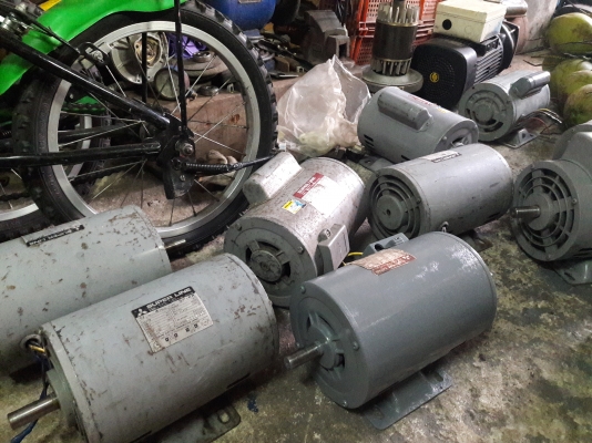 ขาย !! มอเตอร์.มิตซู.ขนาด1/2แรง220v.สภาพเดิม.พร้อมใช้งาน