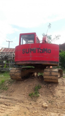 SUMITOMO  60-5  เก่านอก 2 ปีเดิมเป็นแทร็คยางเปลี่ยนช่วงล่าง