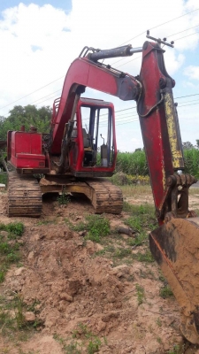 SUMITOMO  60-5  เก่านอก 2 ปีเดิมเป็นแทร็คยางเปลี่ยนช่วงล่าง