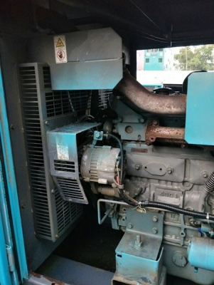 PDS390S - ปั๊มลม Airman Screw compressor ขนาด 7 บาร์ 390cfm. พร้อมล้อลาก นำเข้าจากญี่ปุ่น by OEK