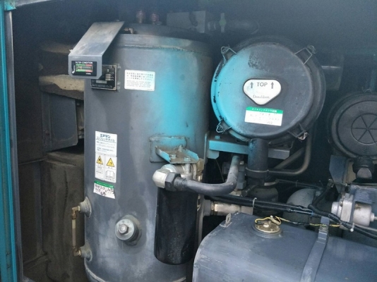 PDS390S - ปั๊มลม Airman Screw compressor ขนาด 7 บาร์ 390cfm. พร้อมล้อลาก นำเข้าจากญี่ปุ่น by OEK