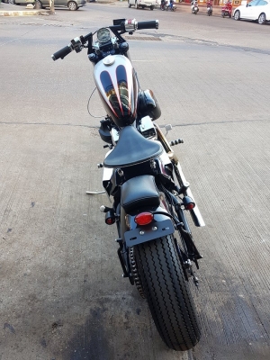 ขายแลกเทิร์นคับ HONDA STEED400 แต่งBOBBER ถังSPORTER เก็บงานใหม่ทั้งคัน สีสวย โครเมี่ยมเงา ท่อแต่ง ล