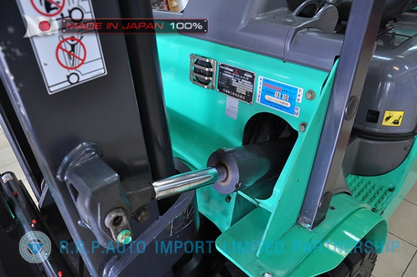 ขายรถโฟล์คลิฟท์มือสอง MITSUBISHI รุ่น FGE35AT-58045 นำเข้าจากประเทศญี่ปุ่น 100\% ไม่เคยใช้งานในไทย