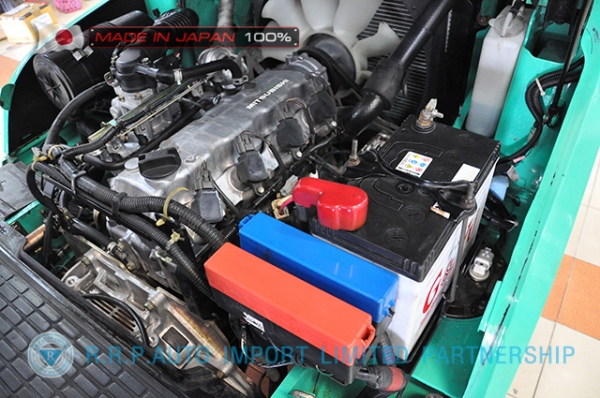 ขายรถโฟล์คลิฟท์มือสอง MITSUBISHI รุ่น FGE35AT-58045 นำเข้าจากประเทศญี่ปุ่น 100\% ไม่เคยใช้งานในไทย