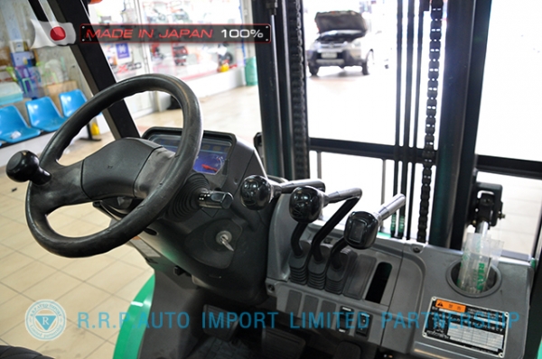 ขายรถโฟล์คลิฟท์มือสอง MITSUBISHI รุ่น FGE35AT-58045 นำเข้าจากประเทศญี่ปุ่น 100\% ไม่เคยใช้งานในไทย