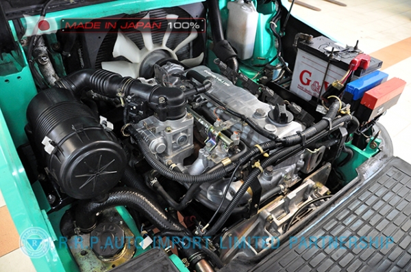 ขายรถโฟล์คลิฟท์มือสอง MITSUBISHI รุ่น FGE35AT-58045 นำเข้าจากประเทศญี่ปุ่น 100\% ไม่เคยใช้งานในไทย