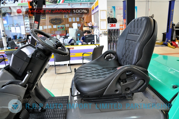 ขายรถโฟล์คลิฟท์มือสอง MITSUBISHI รุ่น FGE35AT-58045 นำเข้าจากประเทศญี่ปุ่น 100\% ไม่เคยใช้งานในไทย