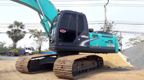 ขายรถแบ็คโฮ KOBELCO SK200-8 YN12 SuperX ใช้งาน 7 พันชั่วโมง สภาพเทพบุตร