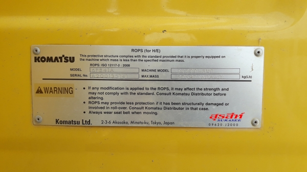 ขายรถแบ็คโฮ KOMATSU PC200-8MO ใช้งาน 6 พันชั่วโมง สภาพนางฟ้าเดิมๆ ทำงานสมบูรณ์ทุกระบบ