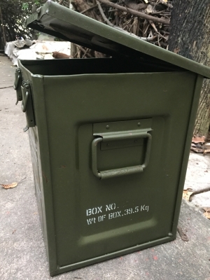 ลังเหล็กบรรจุกระสุนM67