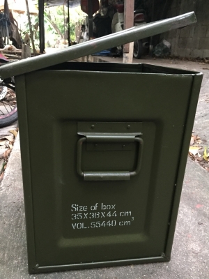 ลังเหล็กบรรจุกระสุนM67