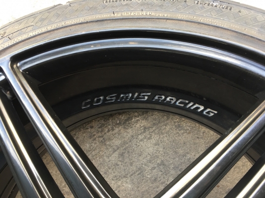 ล้อแท้ Cosmis ขอบ17 4รู100 กว้าง7.5 ET30 พร้อมยาง205/45ZR17 ล้อสวยไม่คดไม่ดุ้ง ล้อแท้ Cosmis ขอบ17 4รู100 กว้าง7.5 ET30 พร้อมยาง205/45ZR17 ล้อสวยไม่คดไม่ดุ้ง