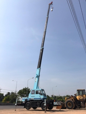 ขายรถเครน TADANO TR80M-1 รถนอกนำเข้าจากญี่ปุ่น สภาพสวยพร้อมใช้ มีVDOการทำงานครับ