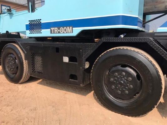 ขายรถเครน TADANO TR80M-1 รถนอกนำเข้าจากญี่ปุ่น สภาพสวยพร้อมใช้ มีVDOการทำงานครับ