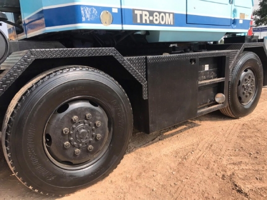 ขายรถเครน TADANO TR80M-1 รถนอกนำเข้าจากญี่ปุ่น สภาพสวยพร้อมใช้ มีVDOการทำงานครับ