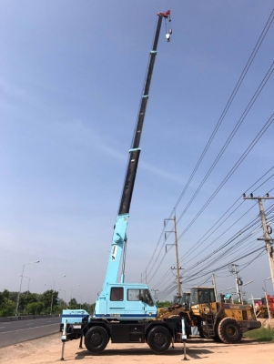 ขายรถเครน TADANO TR80M-1 รถนอกนำเข้าจากญี่ปุ่น สภาพสวยพร้อมใช้ มีVDOการทำงานครับ