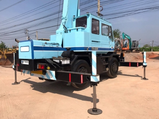 ขายรถเครน TADANO TR80M-1 รถนอกนำเข้าจากญี่ปุ่น สภาพสวยพร้อมใช้ มีVDOการทำงานครับ