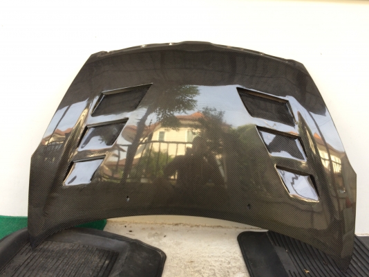 ฝากระโปรงเคฟล่า Toyota Wish ปี2004 สภาพสวย ยกใส่ได้เลย 081-5664383