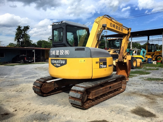 KOMATSU PC78US-6 สภาพสวยที่สุดแล้ว โทร.090-986-2521 อ๊อบ