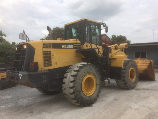 KOMATSU WA380-6 รุ่นใหม่กว่าห้างในไทย นำเข้าจากญี่ปุ่น สภาพดีมากสวยแบบเดิมๆมาเลยครับ