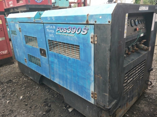 PDS390S - เครื่องปั๊มลม Airman ขนาด 7-10 บาร์ 390cfm. ่นำเข้าจากญี่ปุ่น by OEK