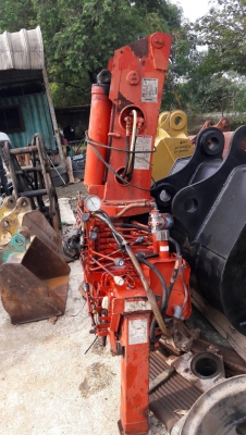 ขายเครนติดรถบรรทุก  ขนาด 2.5 ตัน/ 3 ปลอก / 2ชัก เก่าจากนอก ติดตั้งใช้งานได้เลย  ขาย 58,000 บาท