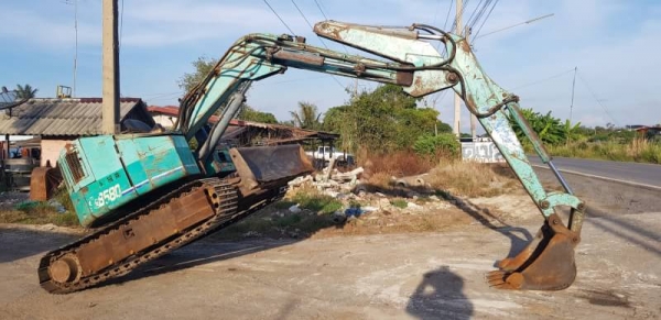 ขายด่วนรถแบคโฮมิสซูMX58เทียบเท่าPC60คอลโทลสั่นปั่มนิ้วเครื่อง4สูบดีปั่มแรงรถนอกเพิ่งนำเข้ามาใหม่ยังไม่เคยใช้งานในเมืองไทยเลย