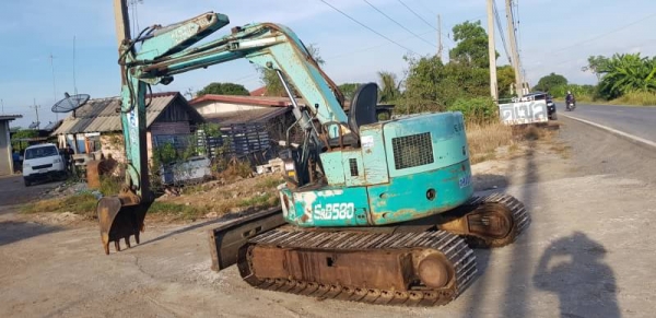 ขายด่วนรถแบคโฮมิสซูMX58เทียบเท่าPC60คอลโทลสั่นปั่มนิ้วเครื่อง4สูบดีปั่มแรงรถนอกเพิ่งนำเข้ามาใหม่ยังไม่เคยใช้งานในเมืองไทยเลย